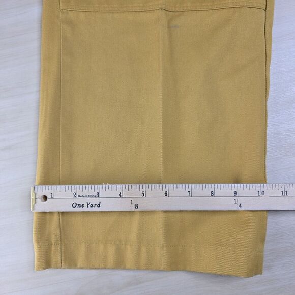 Dickies Loose Fit Double Knee‎ Work Pants Cell Phone Pocket Gold Size 38 x  34 - Picture 12 of 15